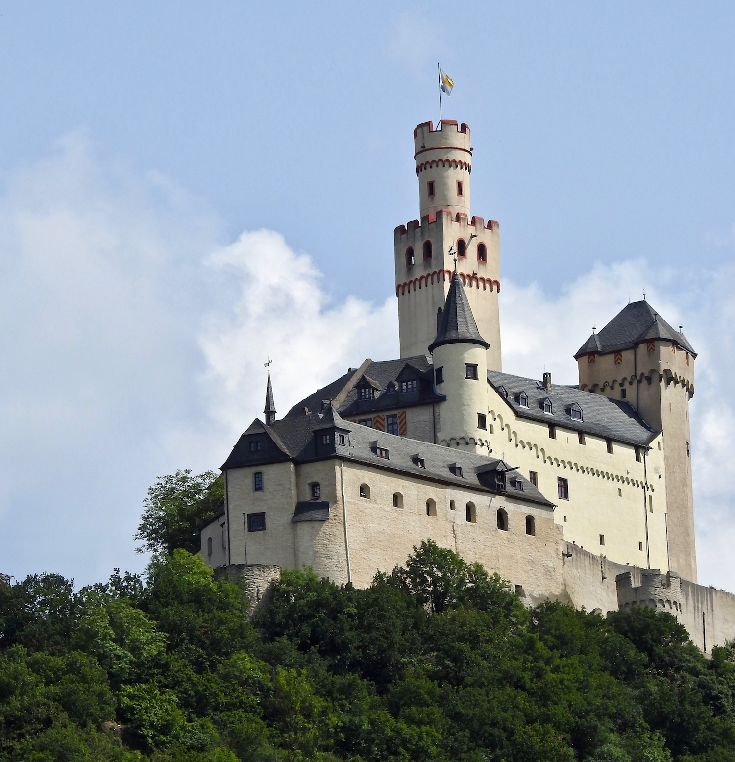 Medieval Marksburg Castle